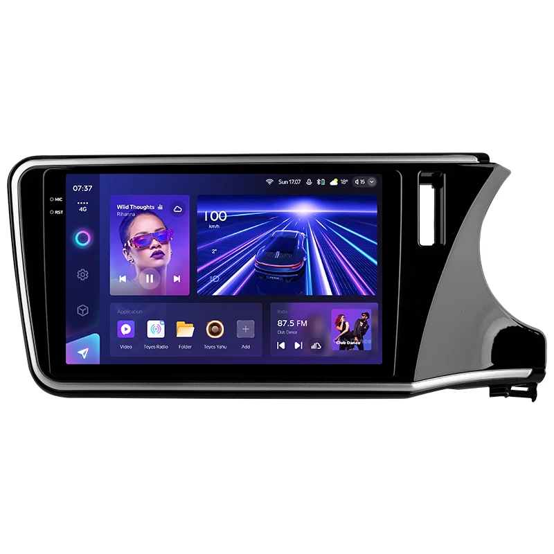 TEYES CC3 2K Car DVD Player For Honda City Grace 2014 - 2017 10 Inch Car GPS Navigation DVD Player