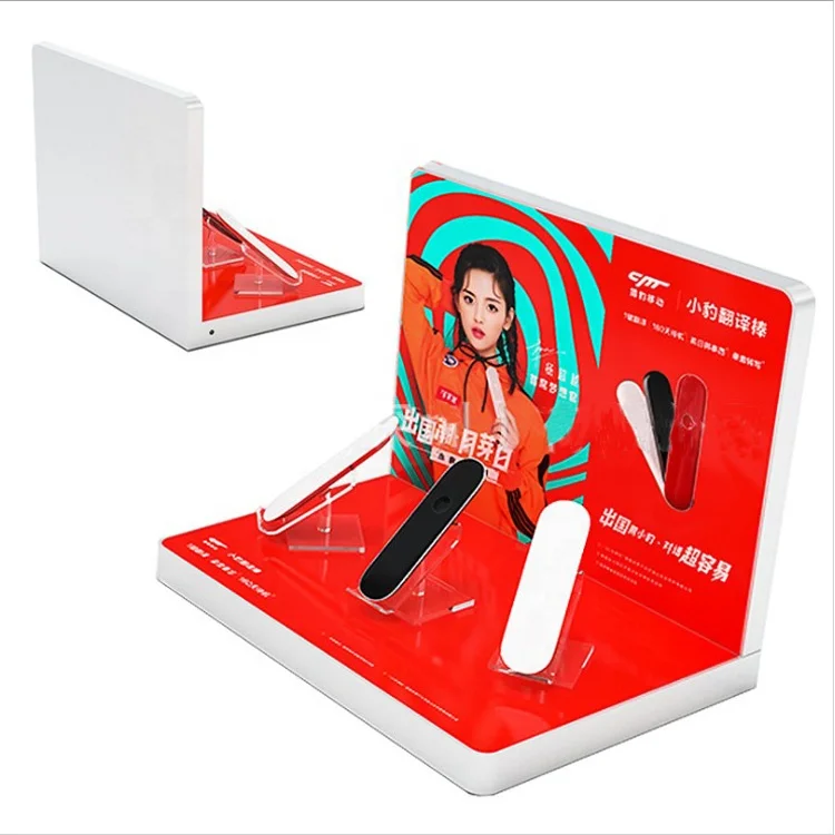 Custom counter-top acrylic retail store POS display stands for cosmetic,  consumer electronics