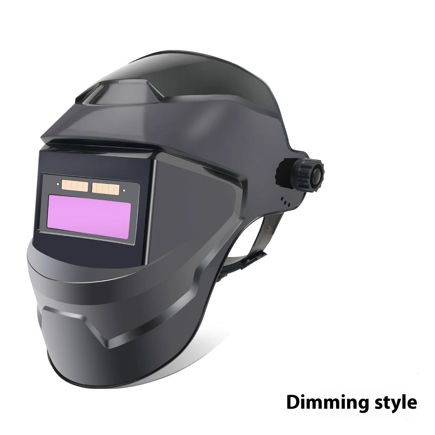 Professional Lightweight Tig Arc Welding Mask Protective Light Changing Face Shield Headwear Burning Welder Hat