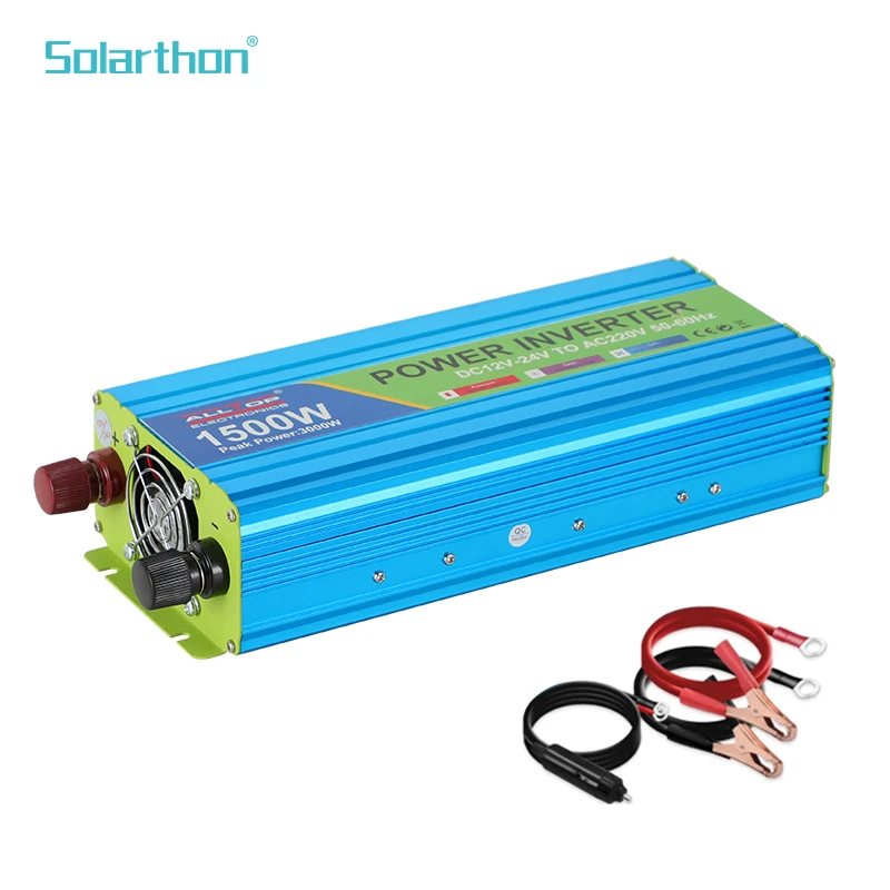 Low Price Solar Power System 300W 600W 750W 1000W 1500W 2000W 3000W DC To AC Power Inverter