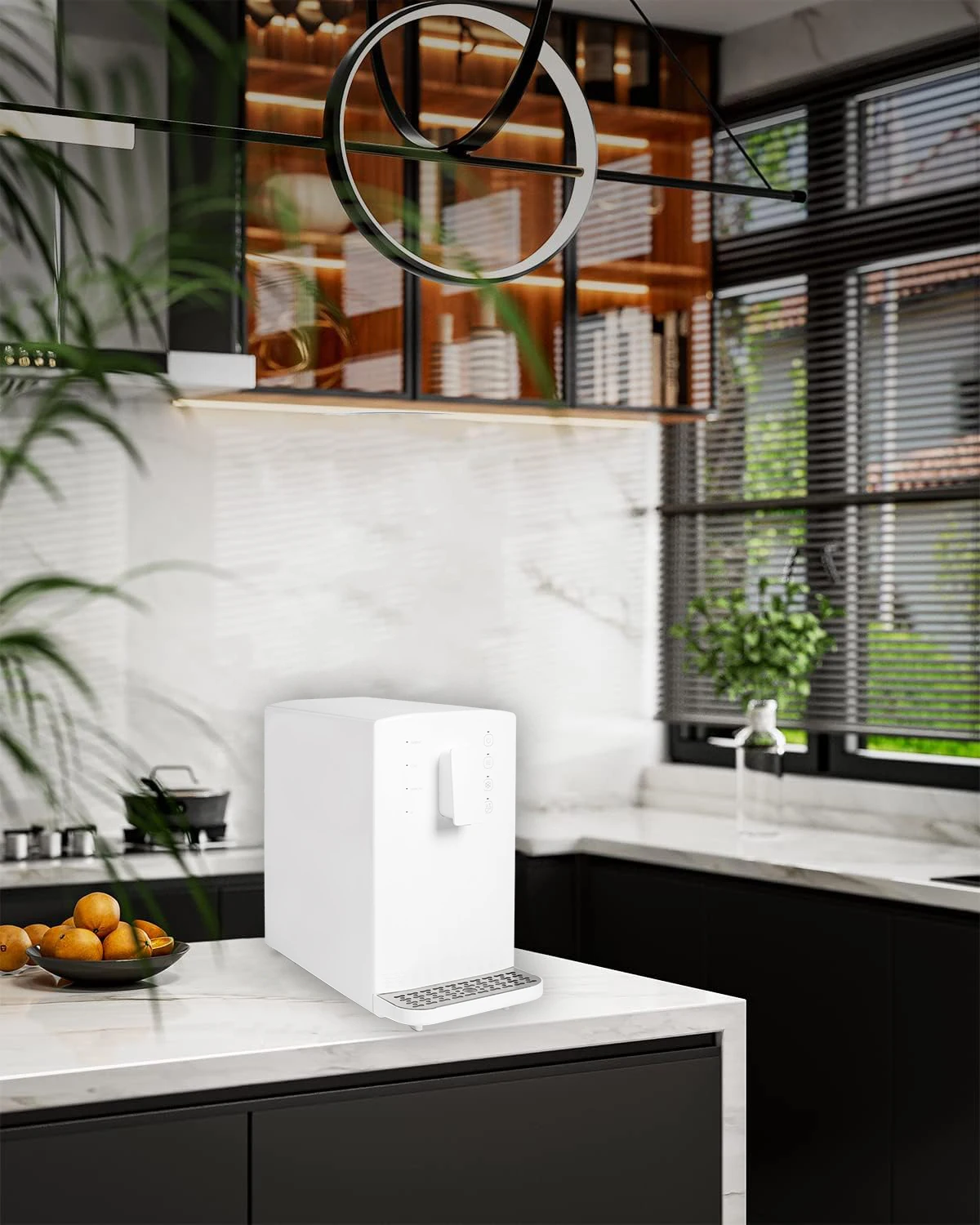 Counter Sparkling Water Chiller Machine Ice Drinking Water Maker counter top water cooler dispenser