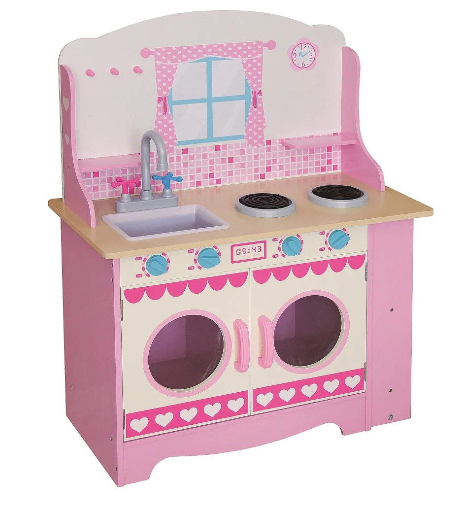 Middle MDF modular Kitchen Toy sets equipment accessories for kids