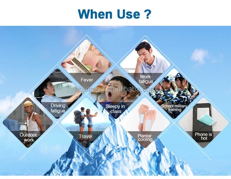 Top Selling Products Cold Compress Fever Cooling Patch Long-lasting Cooling Pad for Medical Devices