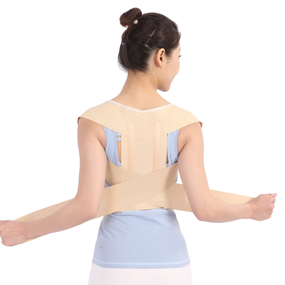 Ортопедический корректирующий пояс для плеч, поддержка облегчения боли, Корректор Осанки Спины с CE