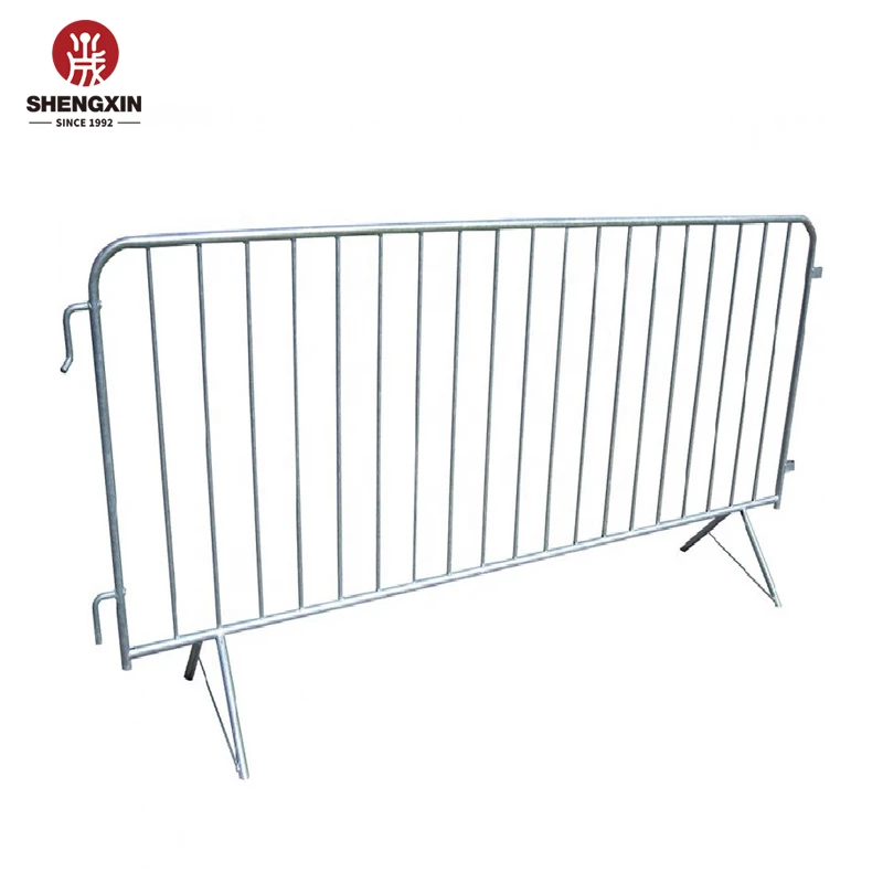 Temporary Fence for Crowd Control Metal Barricade 2.5m Long X 1.1m High Pedestrian Barrier Fence