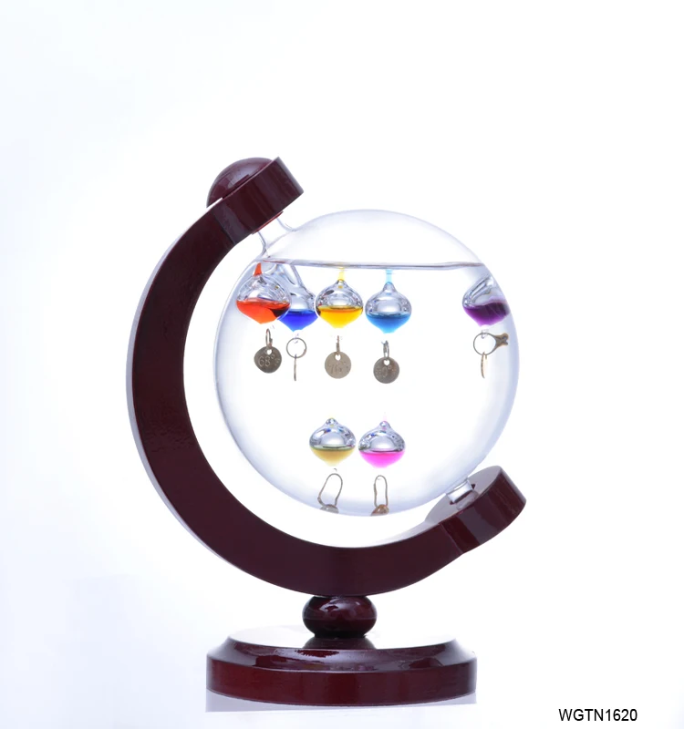 Galileo thermometer Color Ball Thermometer  Glass Barometer