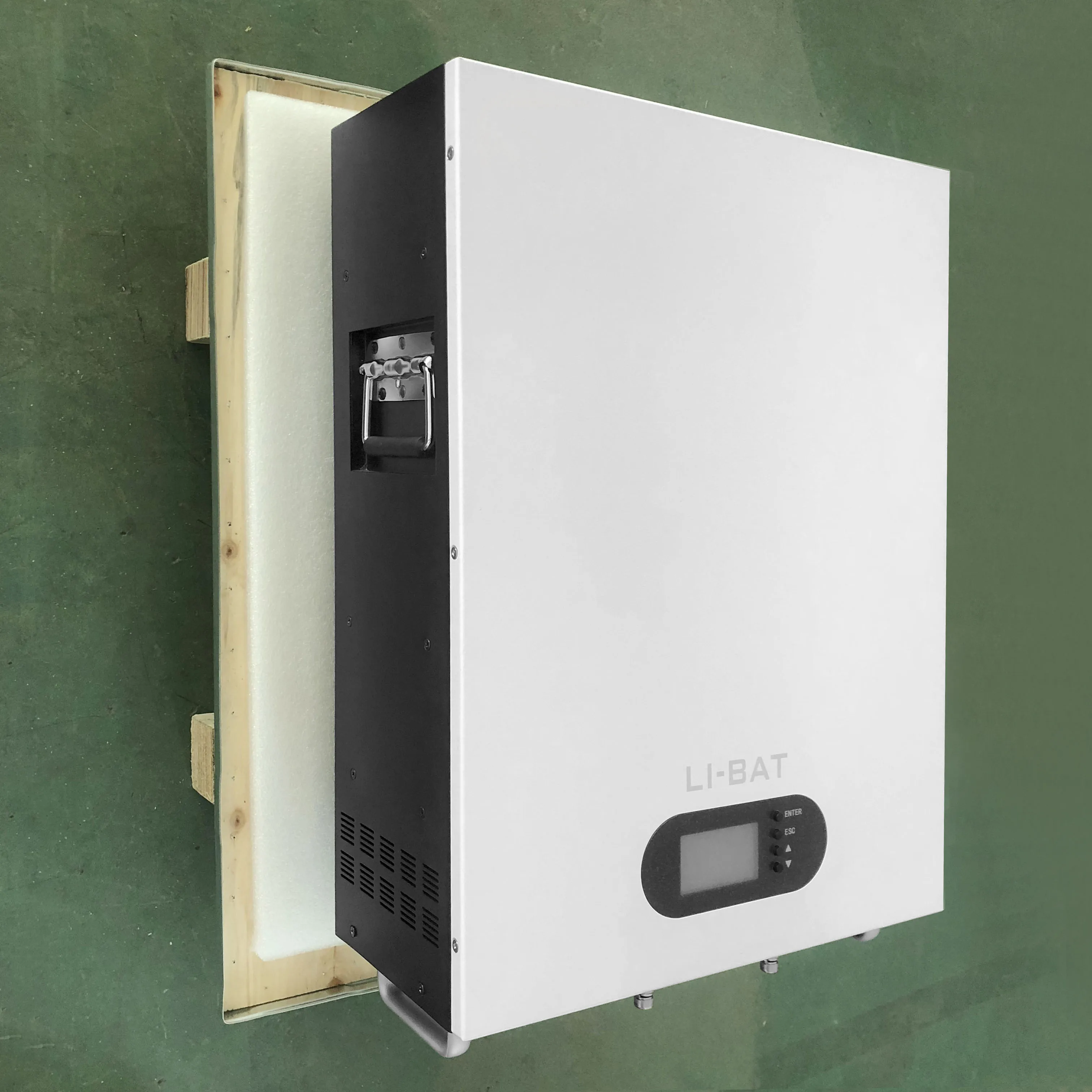 5kw 10kw аккумулятор 24 v 48v Солнечная энергия 50ah 100ah 200ah 400ah литиевая настенная батарея lifepo4 pack вольт электрическая стена