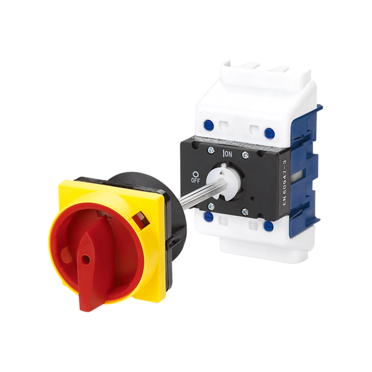 ETEK EKIS30 Isolation Switch with Waterproof Box 3P 25A Silver Colour Panel 64*64mm