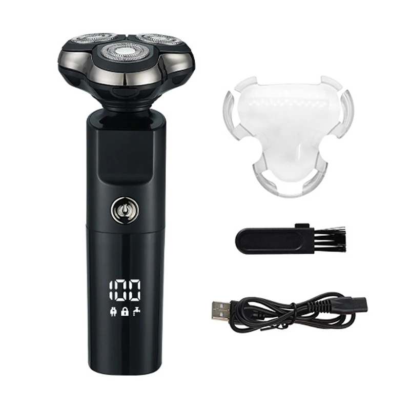 Hot Sale High Quality Rechargeable Waterproof Sharp Electric Usb Charge Hair Shaver Razor For Men