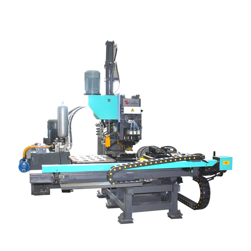 Прямая продажа с завода гидравлический зажим крепление CNC перфорирующий сверлильный станок для стальной