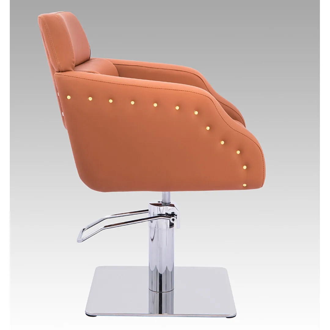 Hot Selling Cartoon Cute Red Hairdressing Hair Cutting Styling Children Baby Barber Chair Kids Salon Chair for Sale Cheap