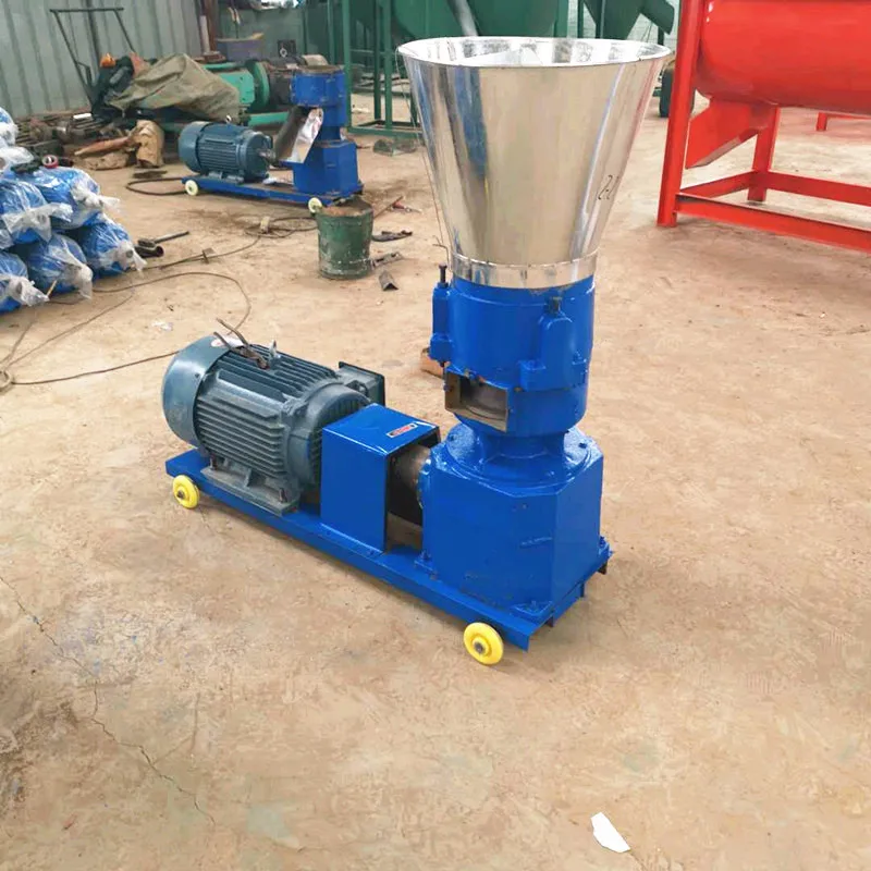 High Quality 300-500kg/h Soybean Meal Feed Pellet Making Machine/Animal Feed Granulator with Best Price