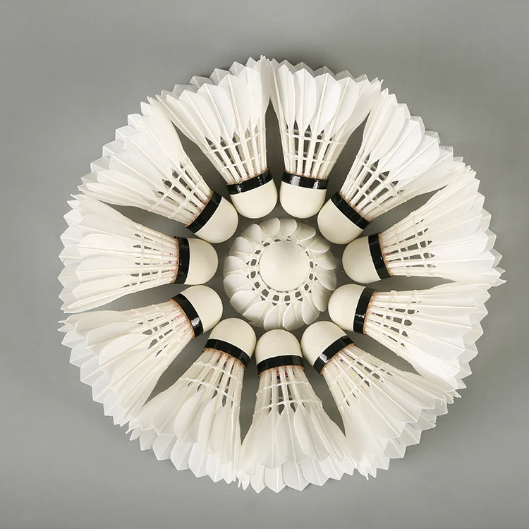 2023 брендовые Шаттлы высокого уровня для бадминтона Ling-mei Воланы Lingmei перо воланчик гусиное мяч бутерброд