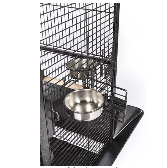New Bird Cage Large Play Top Parrot Finch Cage Macaw Cockatoo Pet Supplies