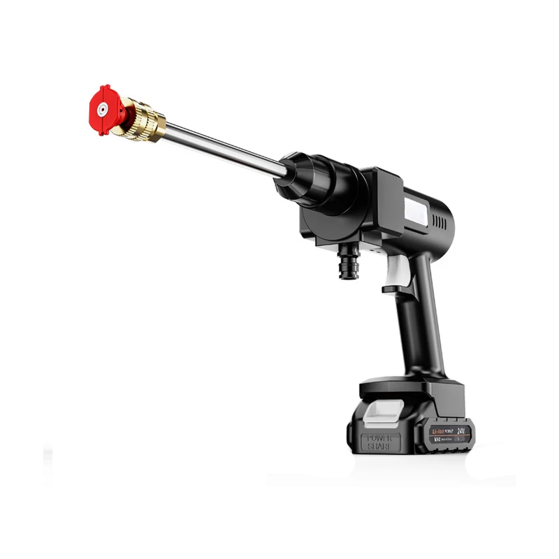 FIREEGG Cordless Automatic Car Washing Machine Wireless Spray Portable Water Gun Cleaning Machine for Irrigation