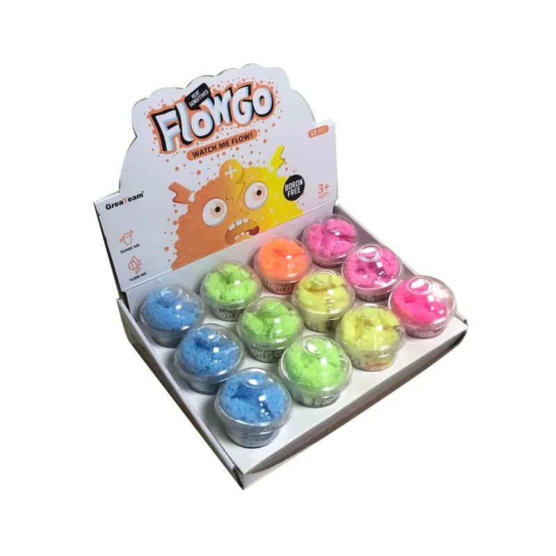 GreaTeam Toy 35g Heat Sensitive Color Change Clay Sand Soft Kids Toy