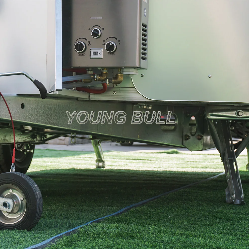 Youngbull Camper Trailer Hot Sale With High Quality Airstream Caravans In Korea