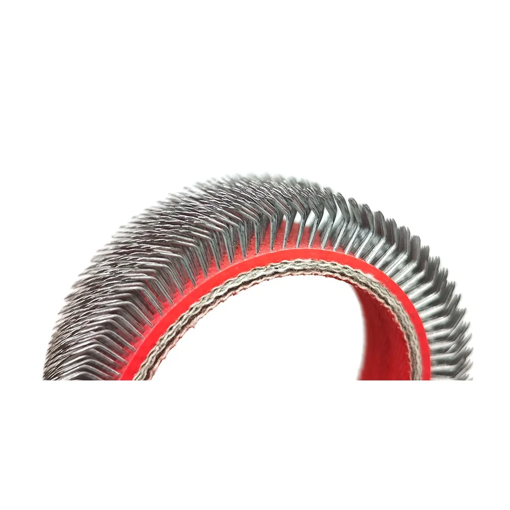 Textile machinery accessories flexible card clothing raising fillet RA-1