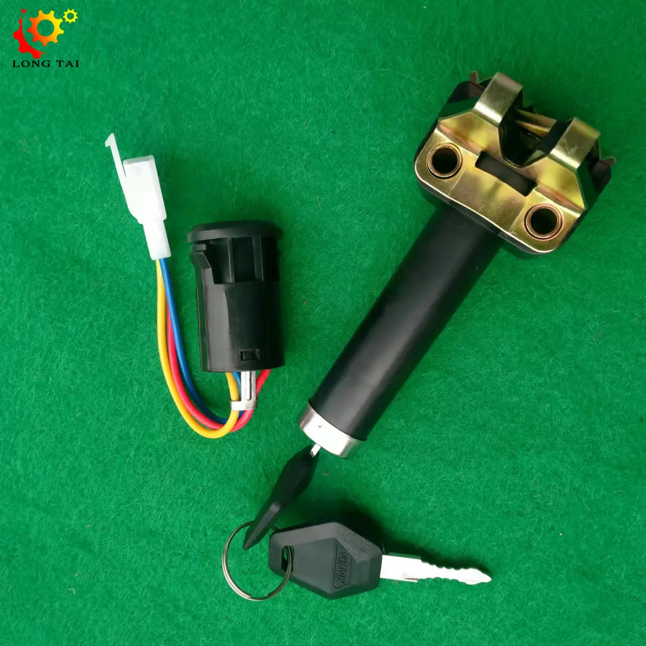 Высококачественные Аксессуары для электрических мотоциклов, запчасти для велосипедов, пластиковый цилиндр блокировки сиденья электровелосипеда