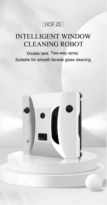 Electric Window Cleaner Robot Remote Control for Indoor and Outdoor Household Use US Plug automatic glass cleaning robot