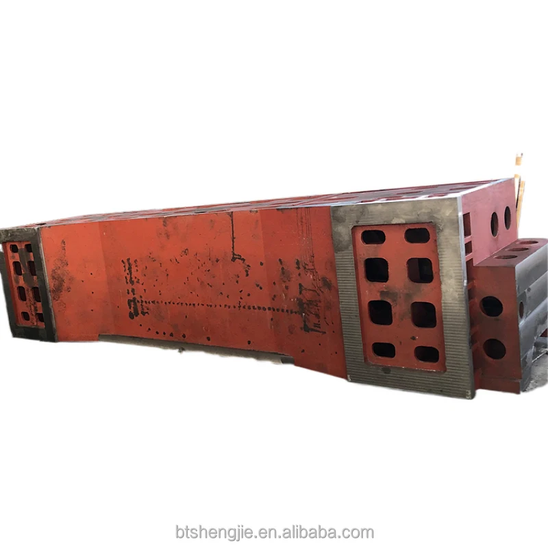 The Foundry Directly Provides Welding Parts Of Large Gray Iron Nodular Bed Castings For Drawing And Customization