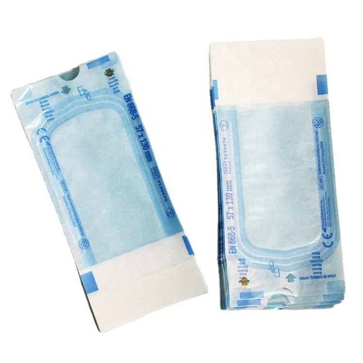 Medical Self Sealing Sterilization Pouch for EO steam Autoclave Steril Pouches