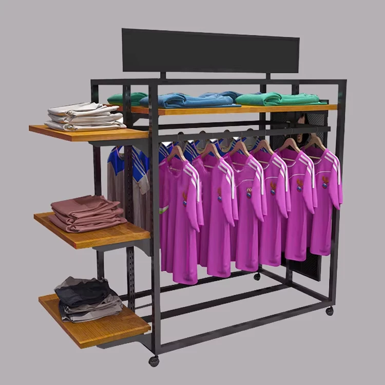 TOP Custom Sport Store Furniture Interior Design Metal base Footwear Display Rack wooden Shoes Display stand for Retail shop