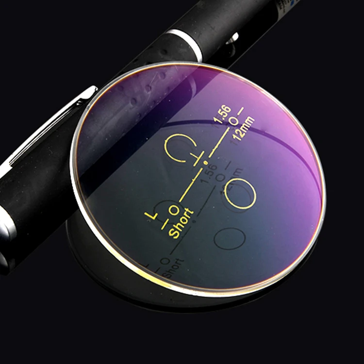 Оптовая продажа оптических линз цена 1,61 Асферические синие световые блоки анти-синие оптические линзы