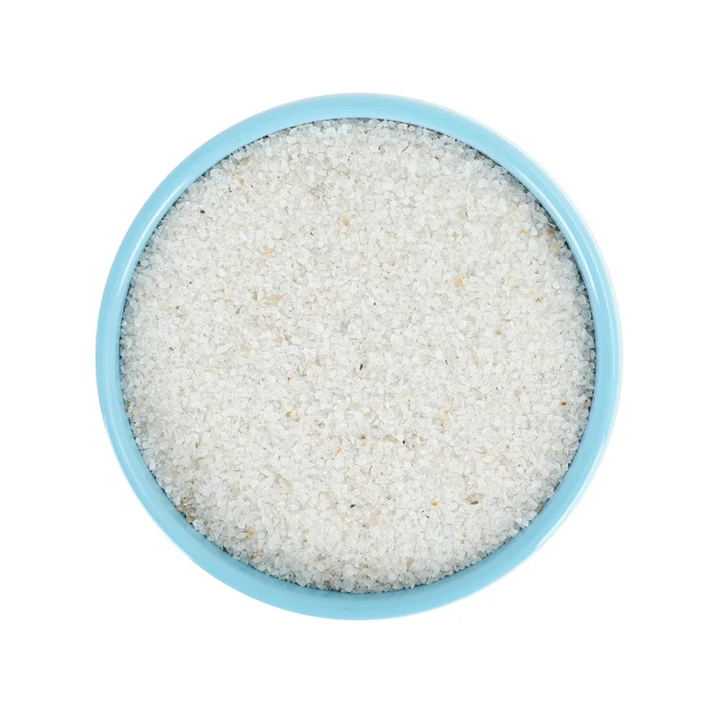 The factory supplies AB grade fused silica powder for refractory casting ceramics, and quartz sand for ceramics