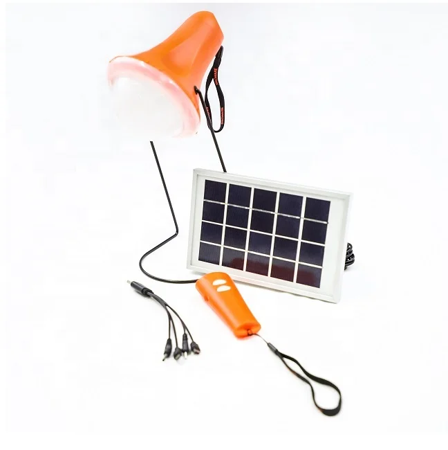 Water proof Multifunctional Solar table light with Remote Control, meets the Lighting Global  quality standards