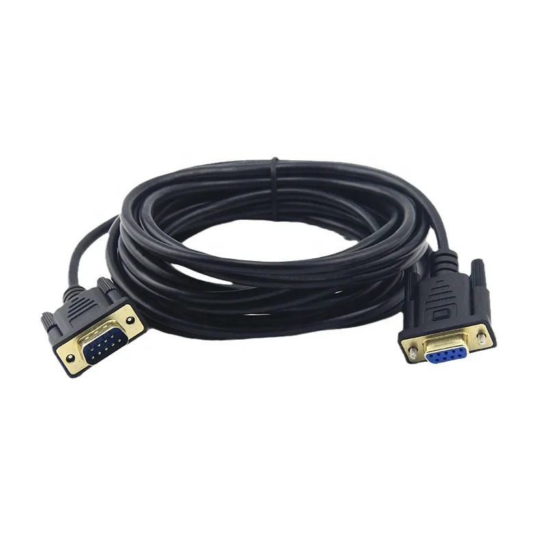 Hot selling 2 meter DB9 (male) to DB9 (female) CAN bus extension cable