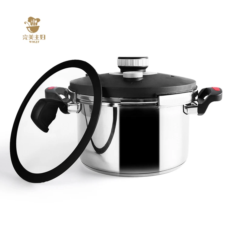 Stainless steel pressure cooker household 304 Gas induction cooker pressure cooker3Air pressure cooker fast cooking cooking pot (1600520802325)