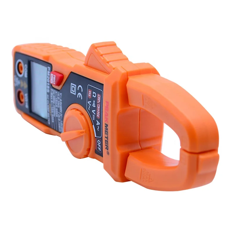 Цифровой мультиметр PEAKMETER PM2018S, автоматический измеритель переменного тока с бесконтактным индикатором напряжения, CE RoHS