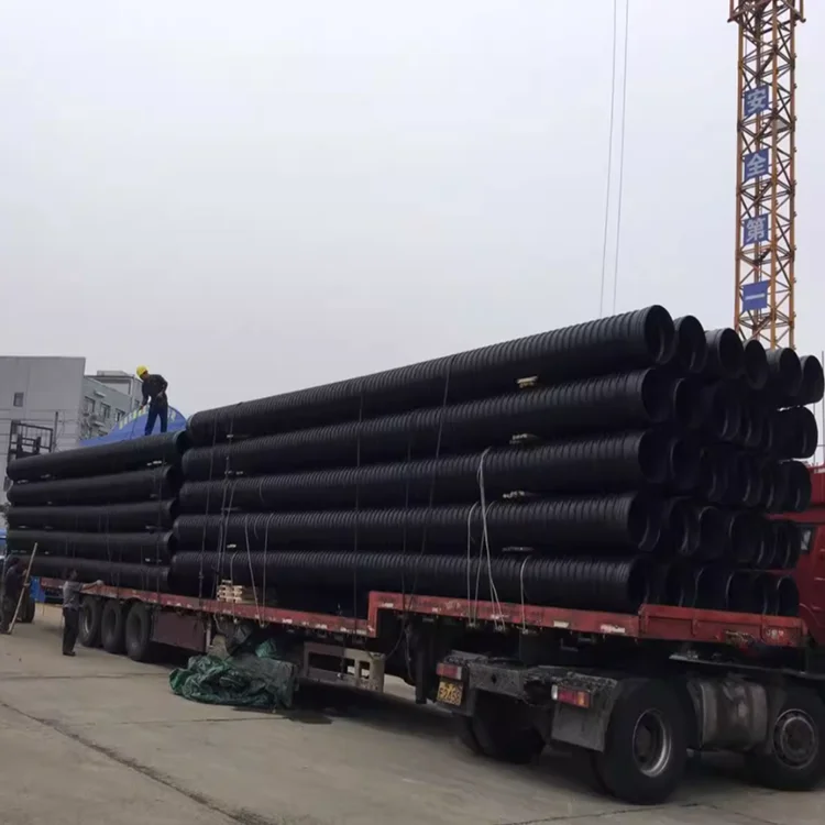 48 culvert pipe HDPE double wall corrugated pipe