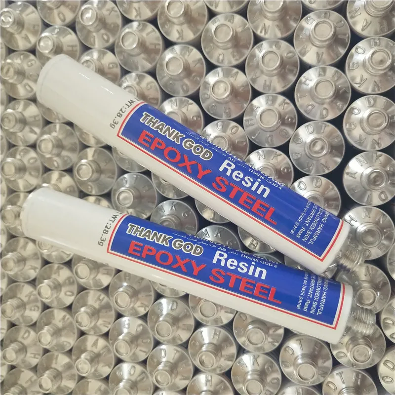 Custom Glue Tube Aluminum Packaging Tube 5g 10g 15g 20g 25g 30g Adhesives Metal Aluminum Collapsible Tube