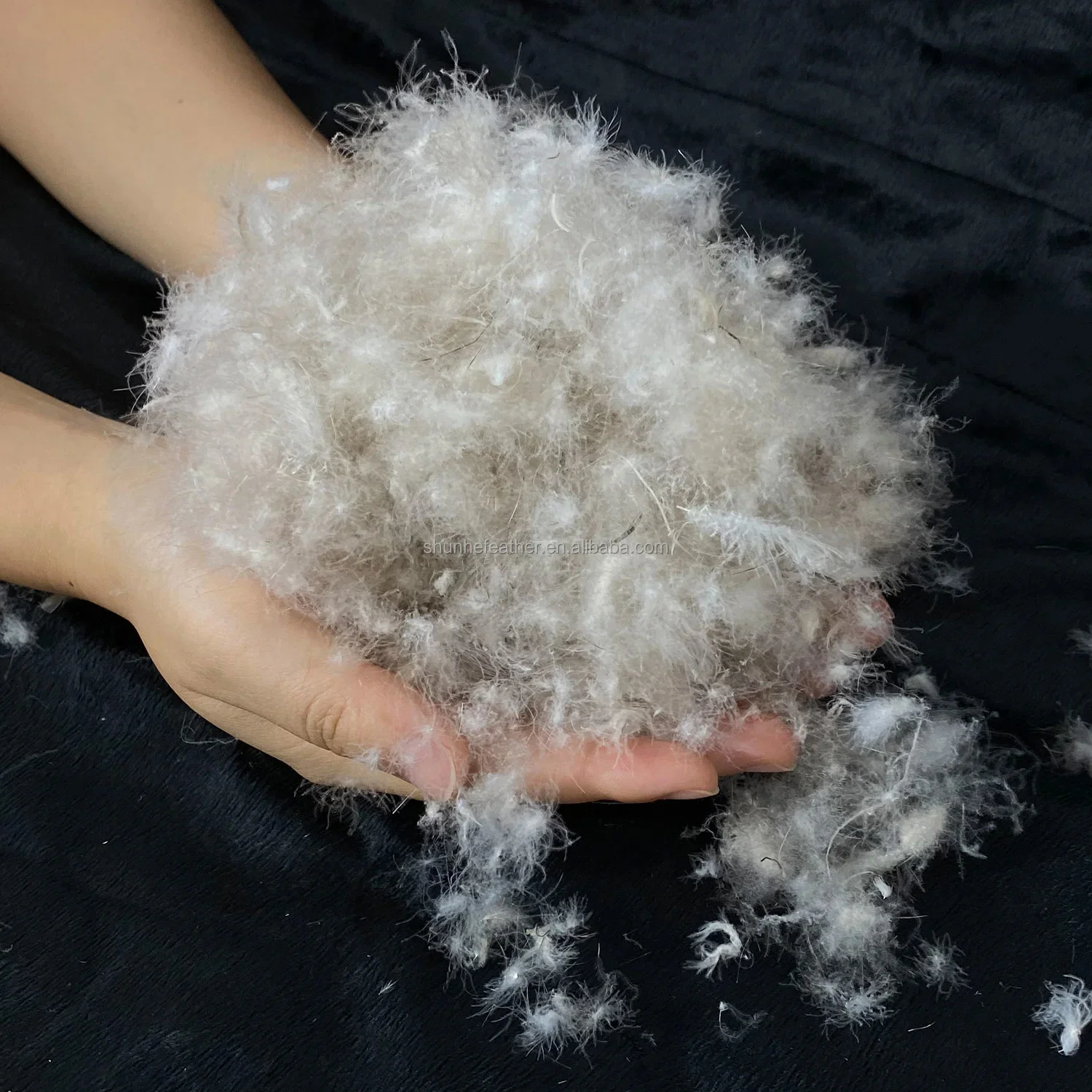 Factory Direct Sales Of 95% Grey Duck Down Filling Material