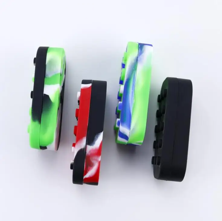 6+1 Large Silicone Container Wax Oil Concentrate Multi Use Storage Jars 34ml