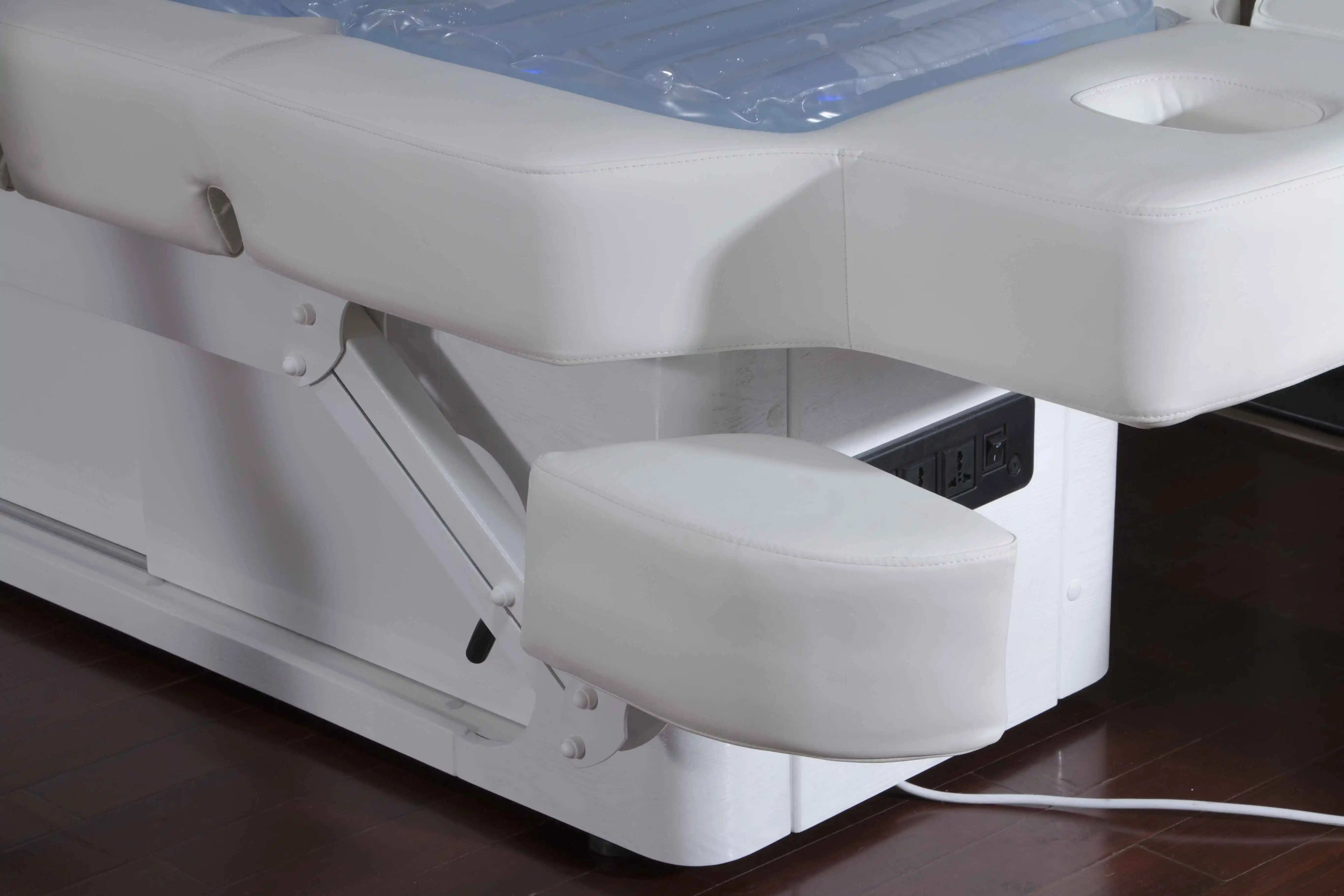 Luxury 4 Electric Motors Treatment Massage Table Beauty Salon Spa Eyelash Cosmetic Facial Bed