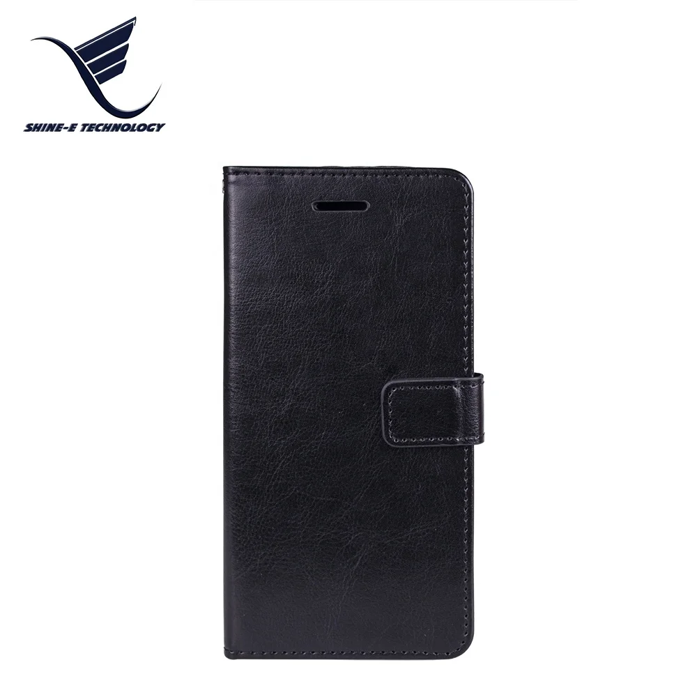 Classic Wallet Stand Case Magnetic Flip PU Leather Phone Cover with Card Slots for Iphone 6 plus/ 6s plus