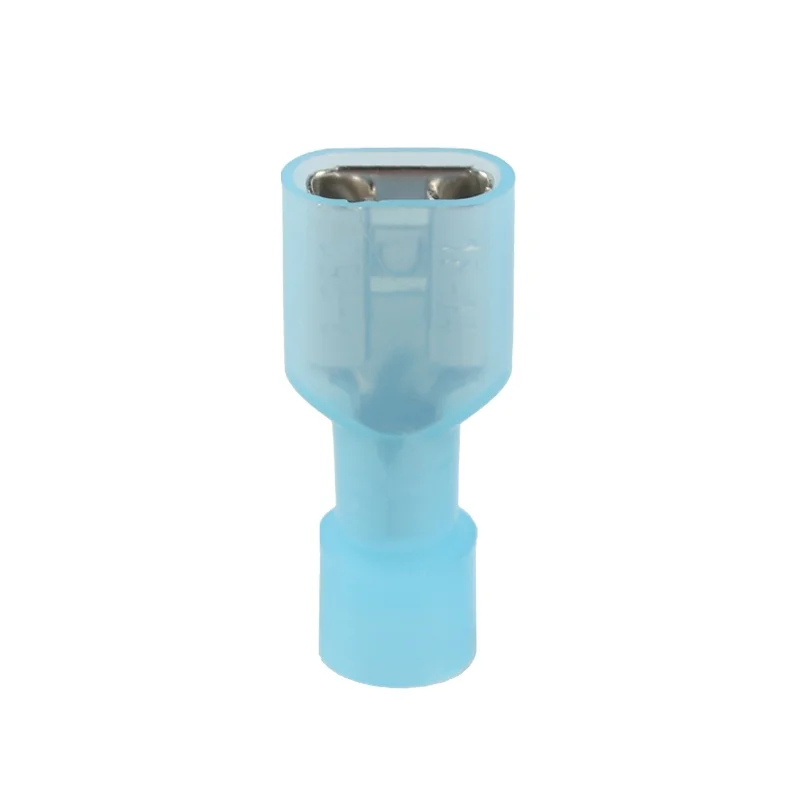 Fdfn Full Insulated Joints Electrical Spade Connector Nylon Electrical Female And Male Terminal Wire Quick Disconnect Terminals
