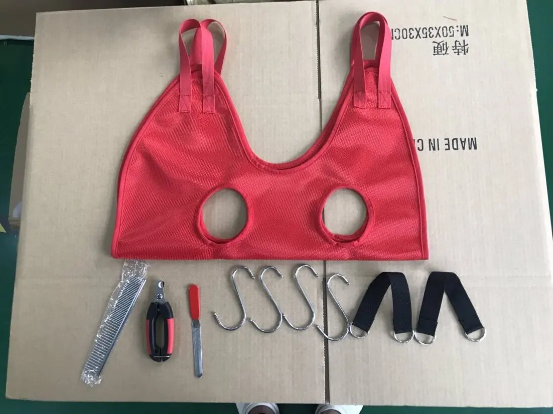 pet nail trimming pet cats and dogs grooming hammock harness pet grooming clipper set