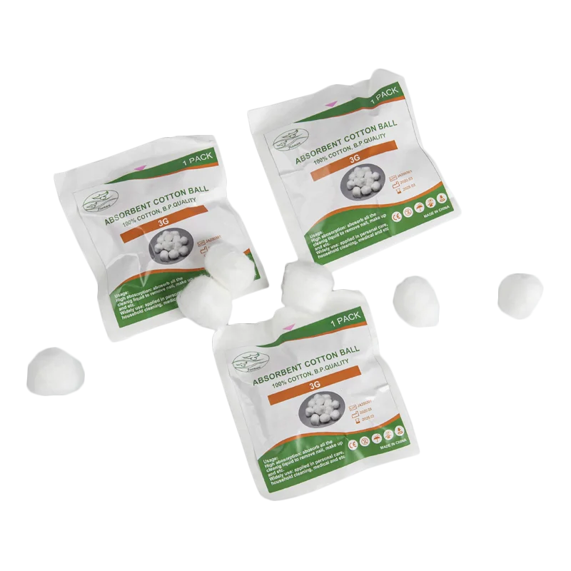 Absorbent 100%Cotton Ball 0.2g , 0.35g , 0.5g, and 1g , 2g and so on