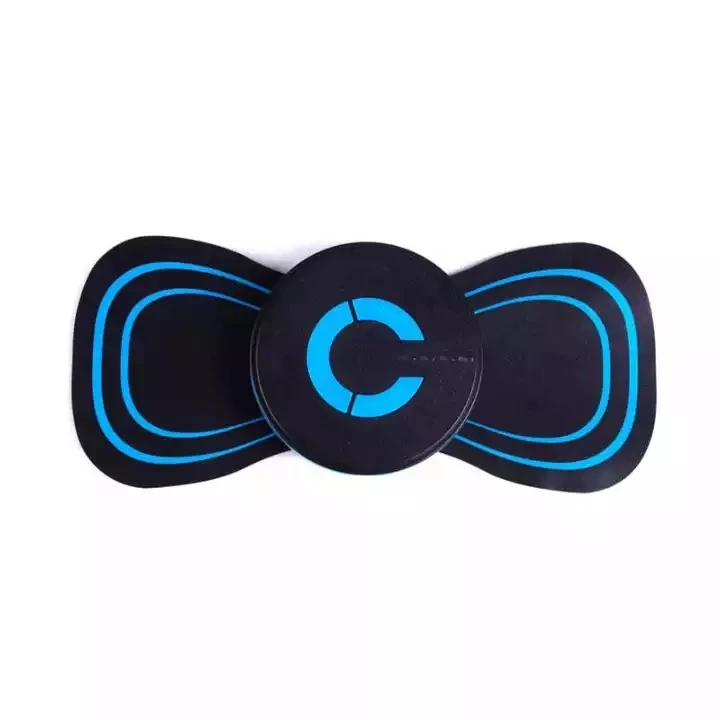 Functional Mini Electric Back Massager Cervical Massage Stickers Neck Massager Stimulator Patch Pad