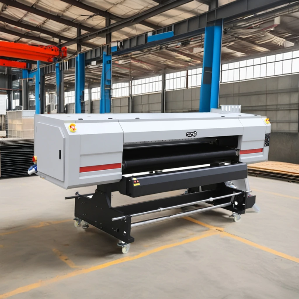 1904W Four-Head Car Sticker Printer 190cm Hybrid UV Inkjet 3.2 Meter Eco-Solvent Plotter Soft PVC Film Carpet Leather New