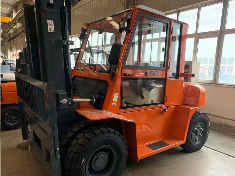 Chinese Famous Brand 5 Ton Diesel Forklift Truck CPCD50 with Factory Price for Sale