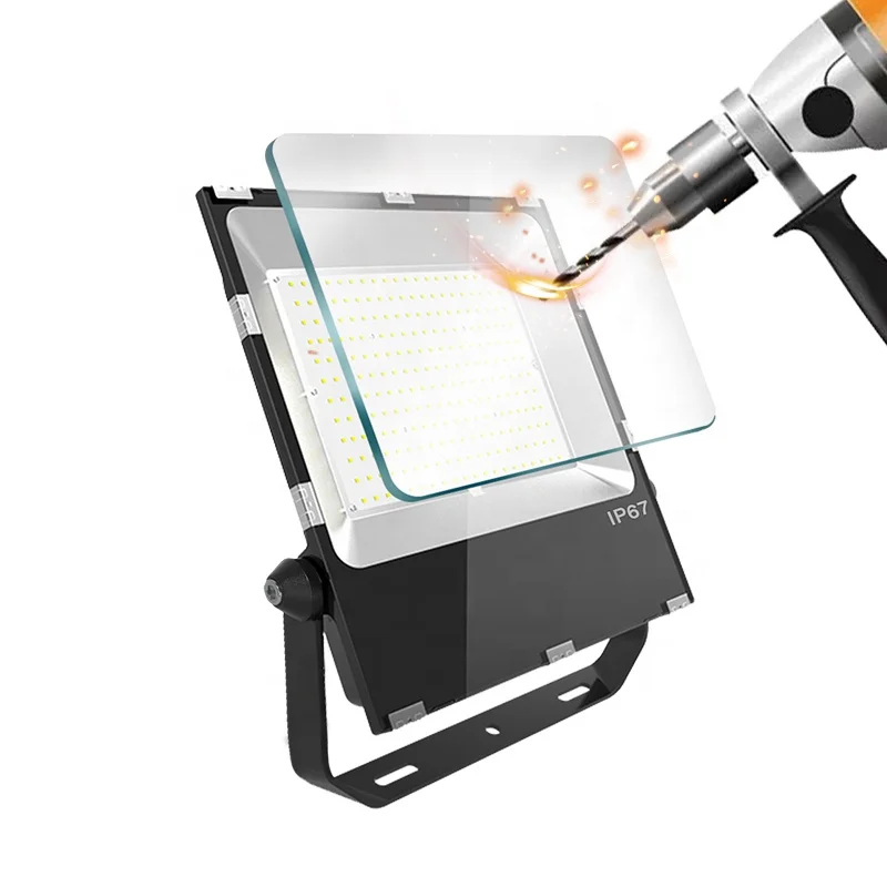 14000 люмен супер яркий IP65 Водонепроницаемый 100 Вт Светодиодный прожектор для наружного освещения