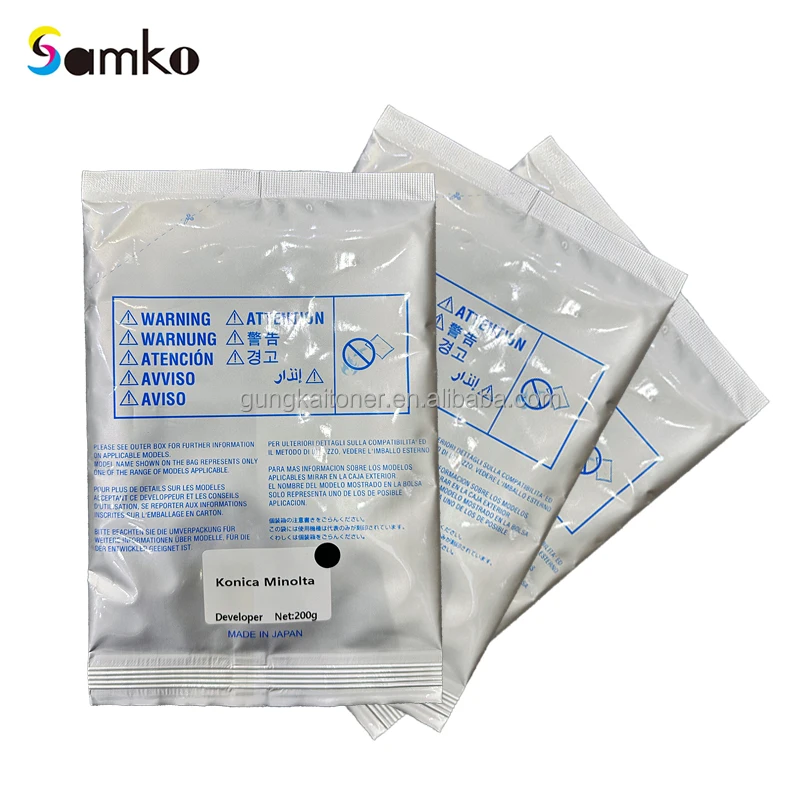 Compatible Developer For Konica Minolta DV210 use in C353 203 253 200 210 250 252 Bizhub C353 C353P C203  C200 C250 C253 C200e