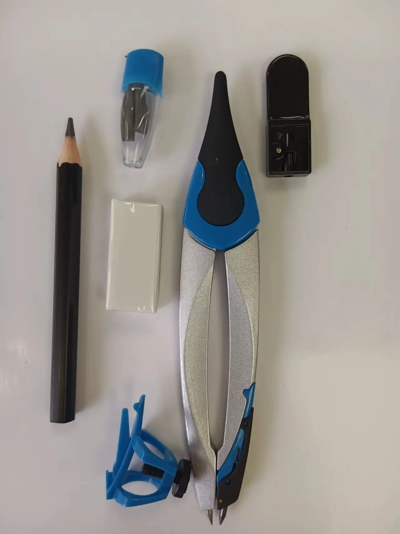 High Quality China Manufacture ZINC ALLOY compass set stationery set