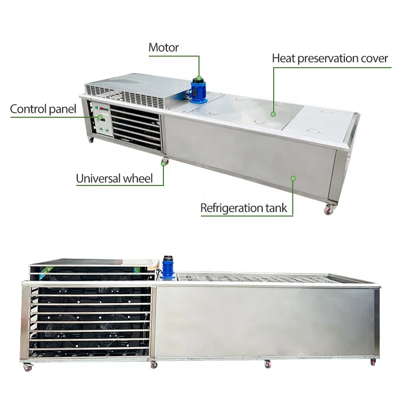 Commercial Solar Powered Guangzhou 1 Ton Clear Big Ice Cube Block Maker Make Machine for Small South Africa_4