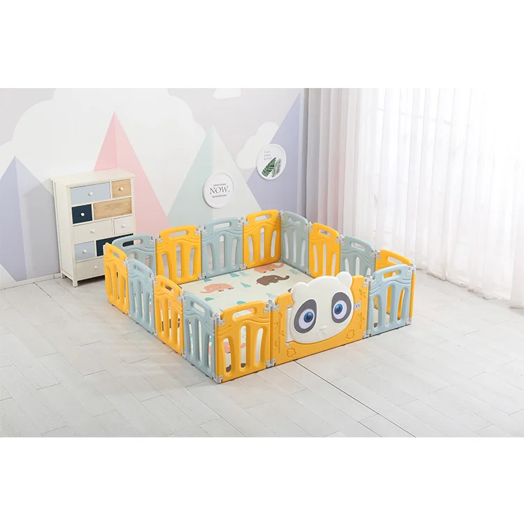 Hot sale  cheap children baby playpen  indoor simple fence
